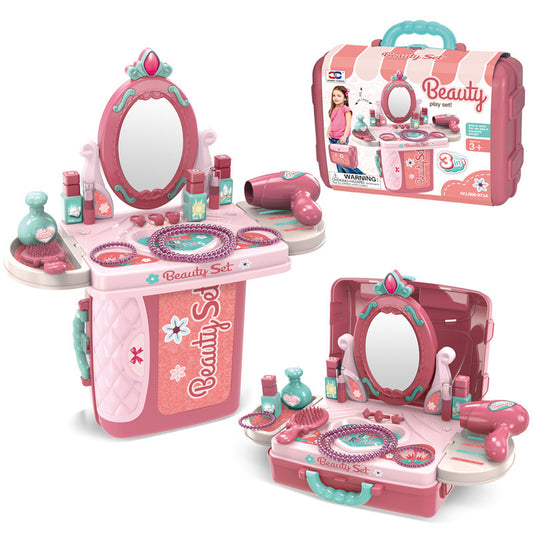 Children's home toy suit parent-child interactive toy kitchen doctor toy tool makeup table suitcase