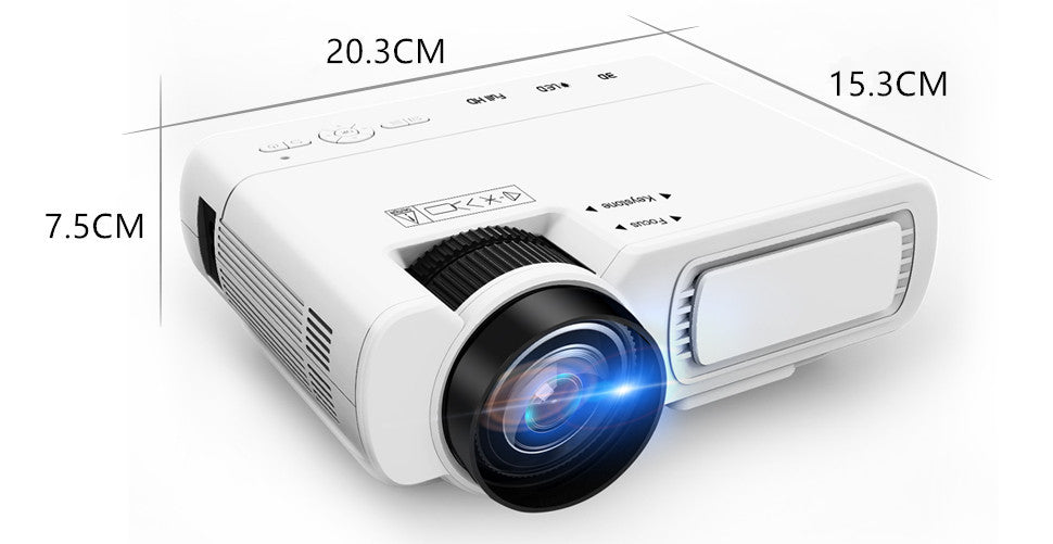 Sorps 2021 manufacturers new mini household projector LED projector wholesale domestic and foreign e-commerce cross-borders