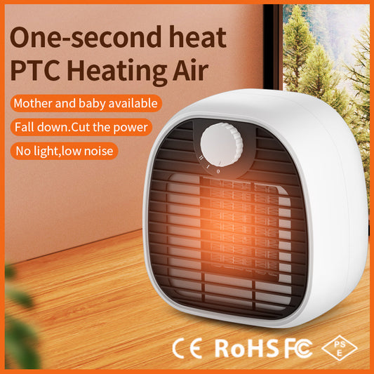 New Mini Heater Indoor Small Heater Office Fast Heat Desktop Electric Heater American Regulations European Regulations