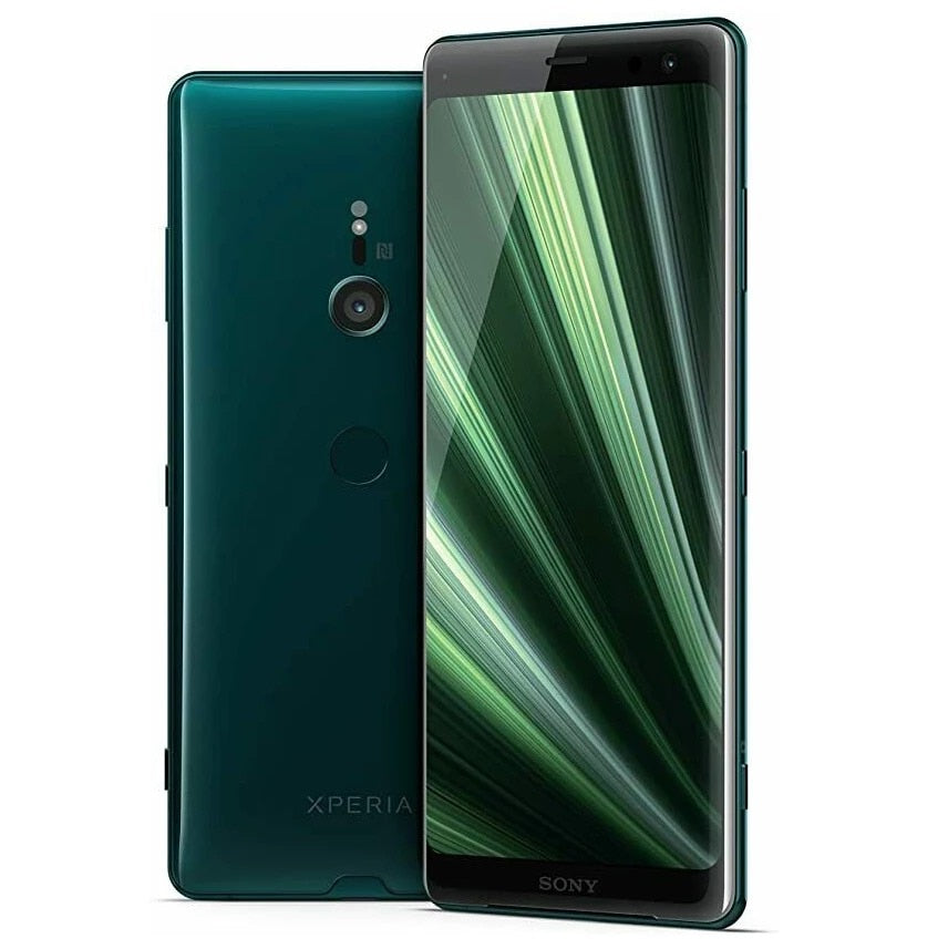 Original  Sony Xperia XZ3  Japanese version H8416 1SIM 6.0" xz3 Unlock phone 4GB RAM 64GB ROM Octa Core 19MP NFC 4G LTE Android