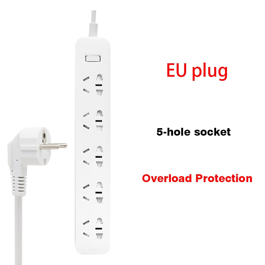 EU Plug Converter Power strip Extension Cord Socket 20W Fast Charging Outlet Socket Adapter Patch Panel Patch board