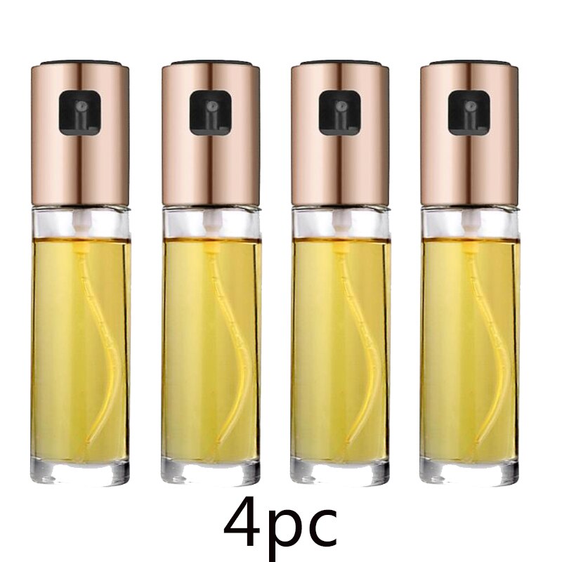 2/4pcs Kitchen BBQ Baking Olive Oil Spray Bottle Spray Bottle Water Pump Grill Bottle Vinegar Bottle Oil Dispenser Cookware Tool