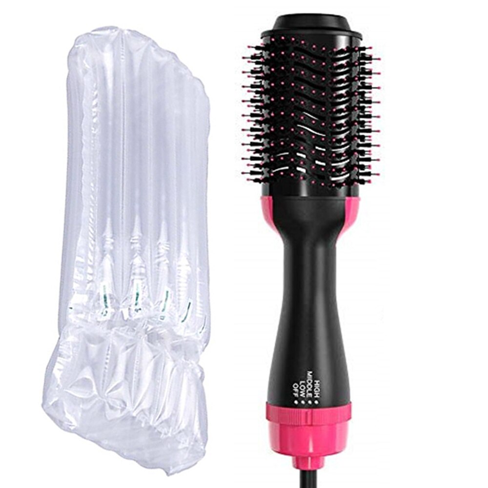 3 In 1 Hair Dryer Brush Blow Dryer with Comb One Step Hair Blower Brush Hot Air Styling Comb Electric Hair Straightening Brush