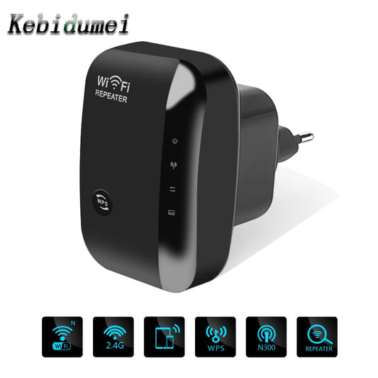 WiFi Repeater WiFi Extender 300Mbps Amplifier WiFi Booster Wi Fi Signal 802.11N Long Range Wireless Wi-Fi Repeater Access Point