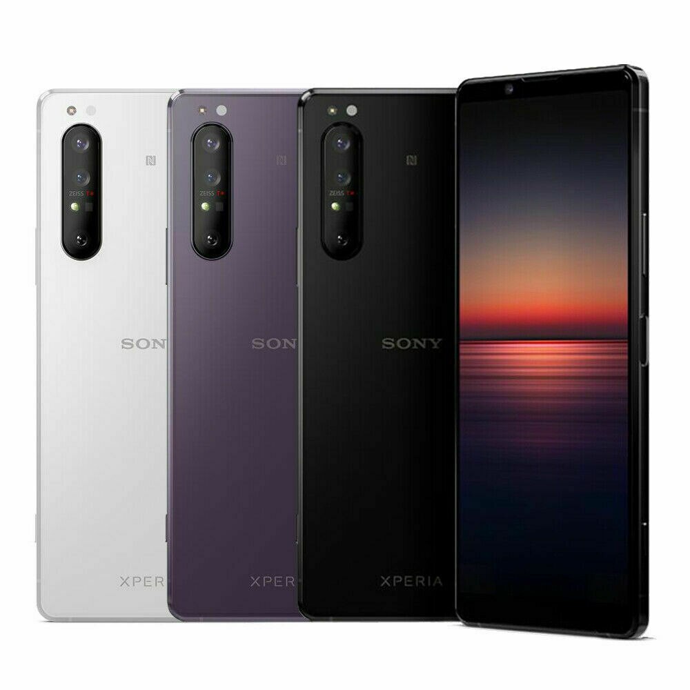 Sony Xperia 1 II 1ii 5G Dual Sim XQ-AT52 6.5" 8GB RAM 256GB ROM Snapdragon 865 Octa Core NFC Quad Camera Original Cell Phone