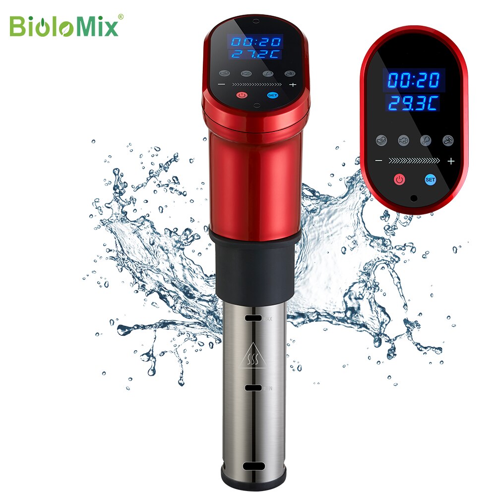 BioloMix 3rd Generation Smart Wifi Control Sous Vide Cooker 1200W Immersion Circulator Vacuum Heater Accurate Temperature