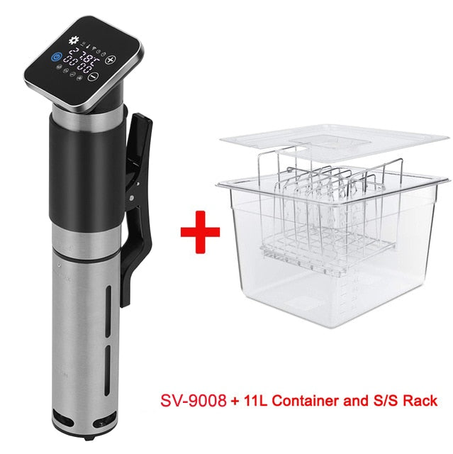 BioloMix 5th Generation Stainless Steel WiFi Sous Vide Cooker IPX7 Waterproof Thermal Immersion Circulator Smart APP Control