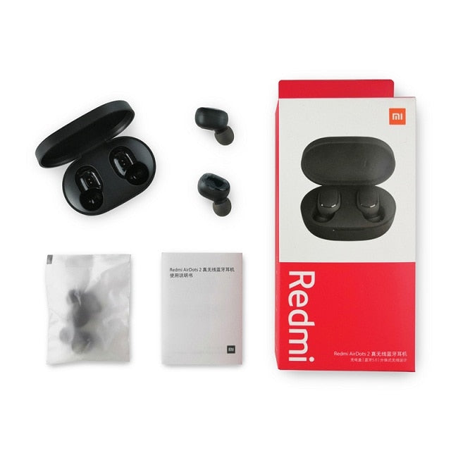 Xiaomi Redmi Airdots 2 Earbuds True Wireless Earphone Bluetooth 5.0 Noise Reductio Headset With Mic Tws Original Xiaomi Airdots