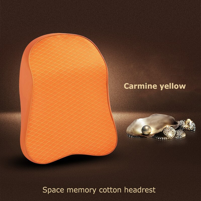 Car Seat Headrest Auto Memory Foam Pillow Car Neck Pillow Seat Head Support Lumbar Support For Office Chair Cushion For Car Auto