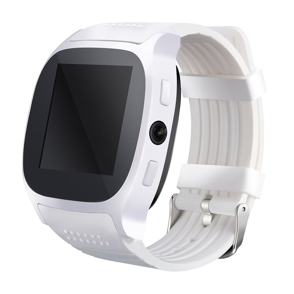 T8 Bluetooth 1.58' Smart Wristwatch Support SIM/TFcard LCD Touch Screen Fitness Tracker Sport Watch Remote Camera Control