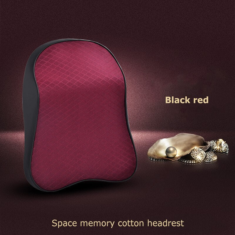 Car Seat Headrest Auto Memory Foam Pillow Car Neck Pillow Seat Head Support Lumbar Support For Office Chair Cushion For Car Auto