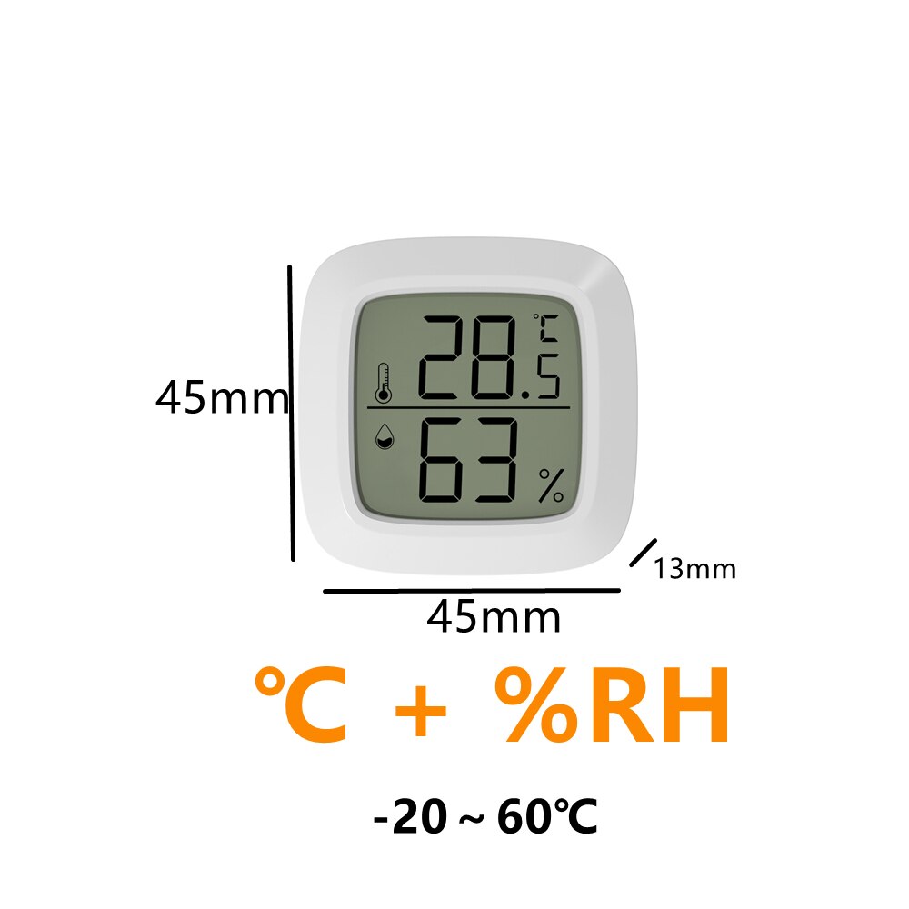 Mini Indoor Thermometer LCD Digital Temperature Room Hygrometer Gauge Sensor Humidity Meter Indoor Thermometer Temperature