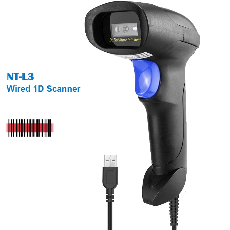 NETUM L8S Wireless 2D Barcode Scanner with Stand Automatic Sensing Scanning QR Bar code Reader PDF417 for mobile payment