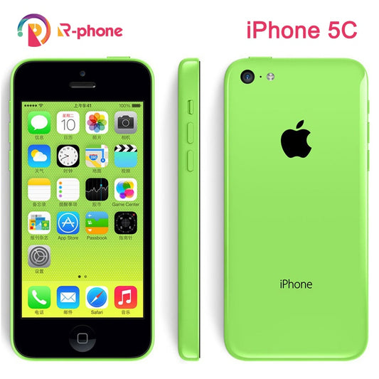 Original iPhone 5C Mobile Phone Dual Core 4" 8MP WIFI GPS 3G  iPhone 5C Unlocked Smartphone Cellphone