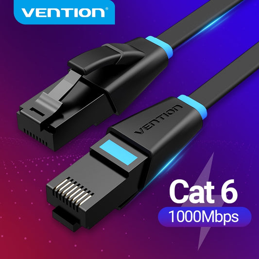 Vention Ethernet Cable Cat6 Lan Cable UTP RJ45 Network Patch Cable 10m 15m For PS PC Internet Modem Router Cat 6 Cable Ethernet