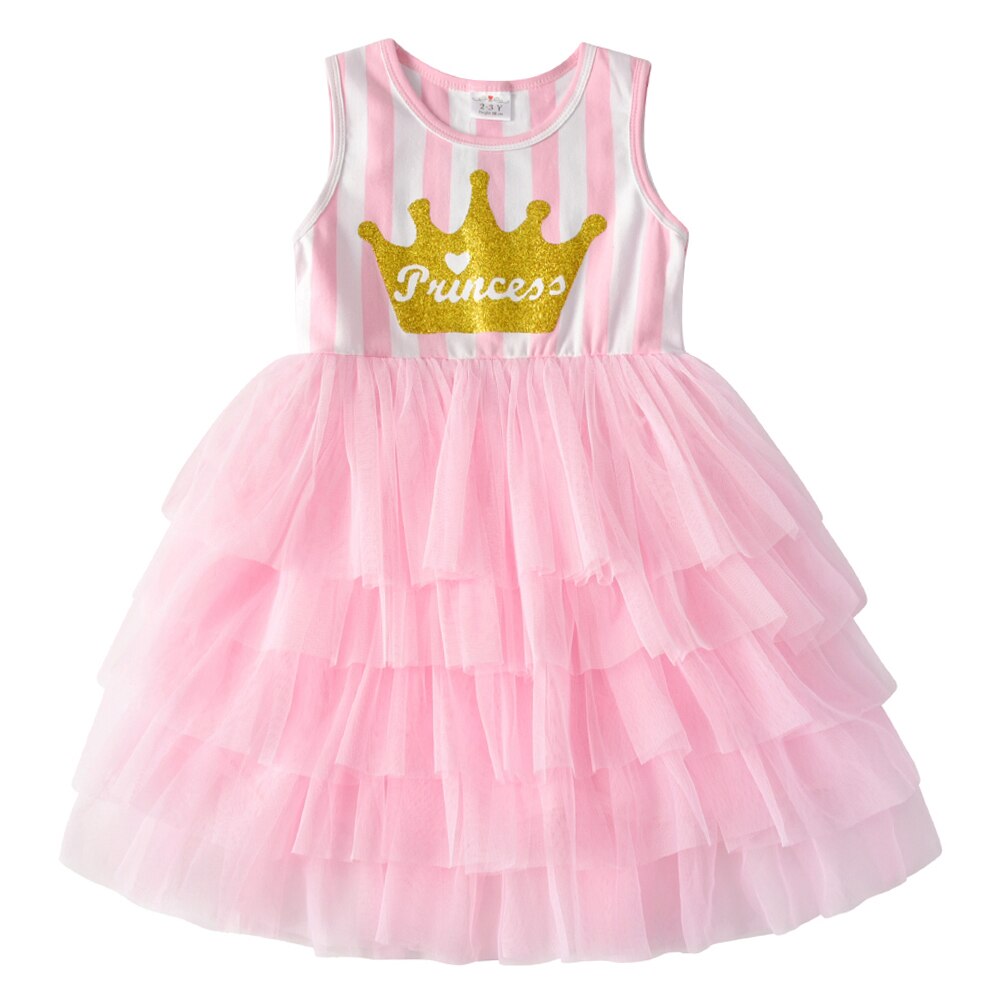 Vestido Infantil Kids Summer Princess Dress Girls Performance Costumes Children Birthday Party School Casual Unicorn Dresses