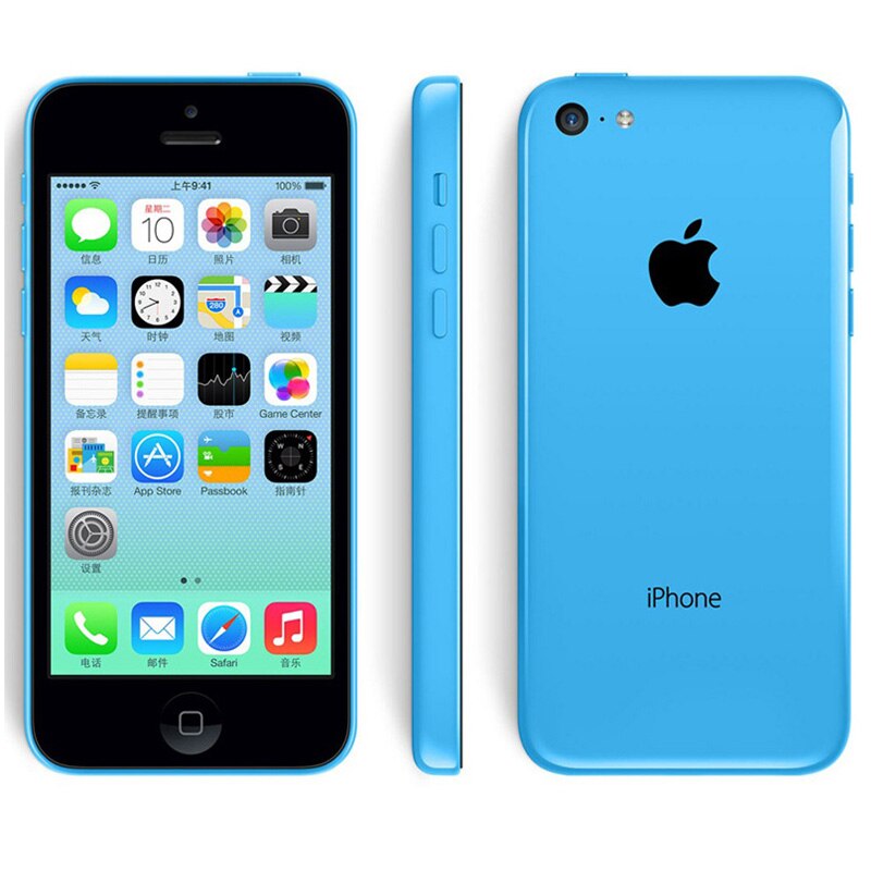 Original iPhone 5C Mobile Phone Dual Core 4" 8MP WIFI GPS 3G  iPhone 5C Unlocked Smartphone Cellphone