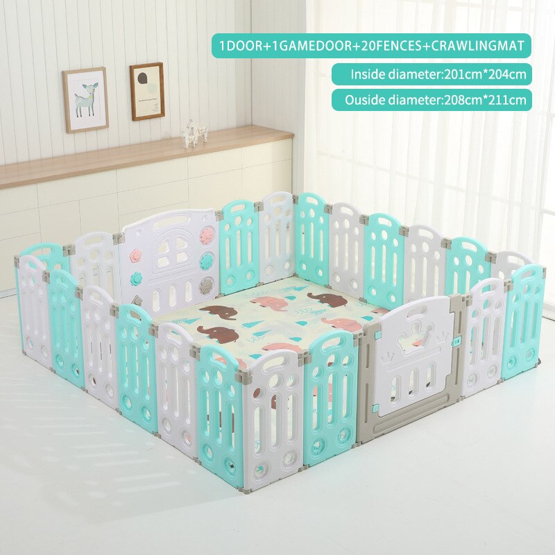 Super Luxury Baby Playpen With Free Mat Kid Playpen for Children Indoor Baby Playground Kids Ball Pit Playpen Kid Ball Pool Pit