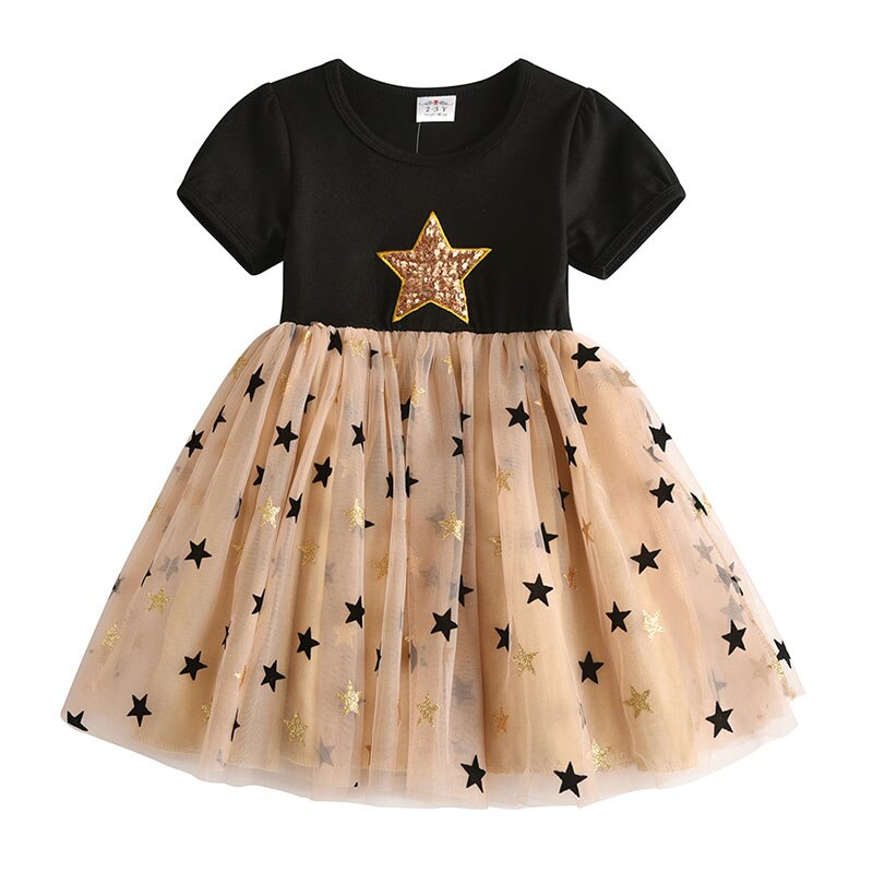 Vestido Infantil Kids Summer Princess Dress Girls Performance Costumes Children Birthday Party School Casual Unicorn Dresses