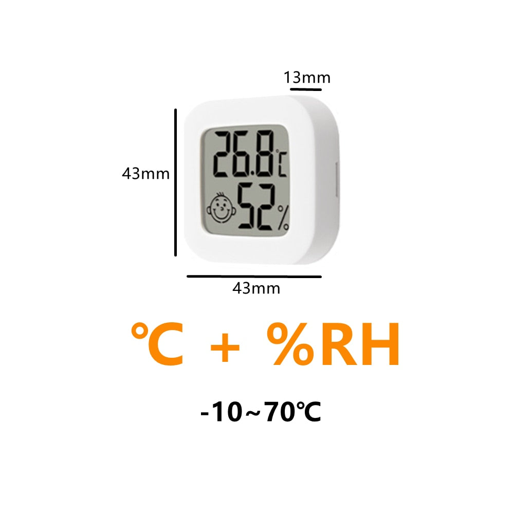 Mini Indoor Thermometer LCD Digital Temperature Room Hygrometer Gauge Sensor Humidity Meter Indoor Thermometer Temperature