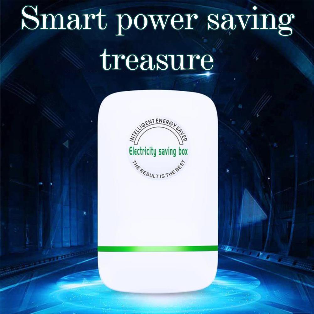 Power Energy Electricity Saving Box Socket Power Factor Saver Device Household Electric Saver 90V-250V US/EU/UK/AU Adapter 2022