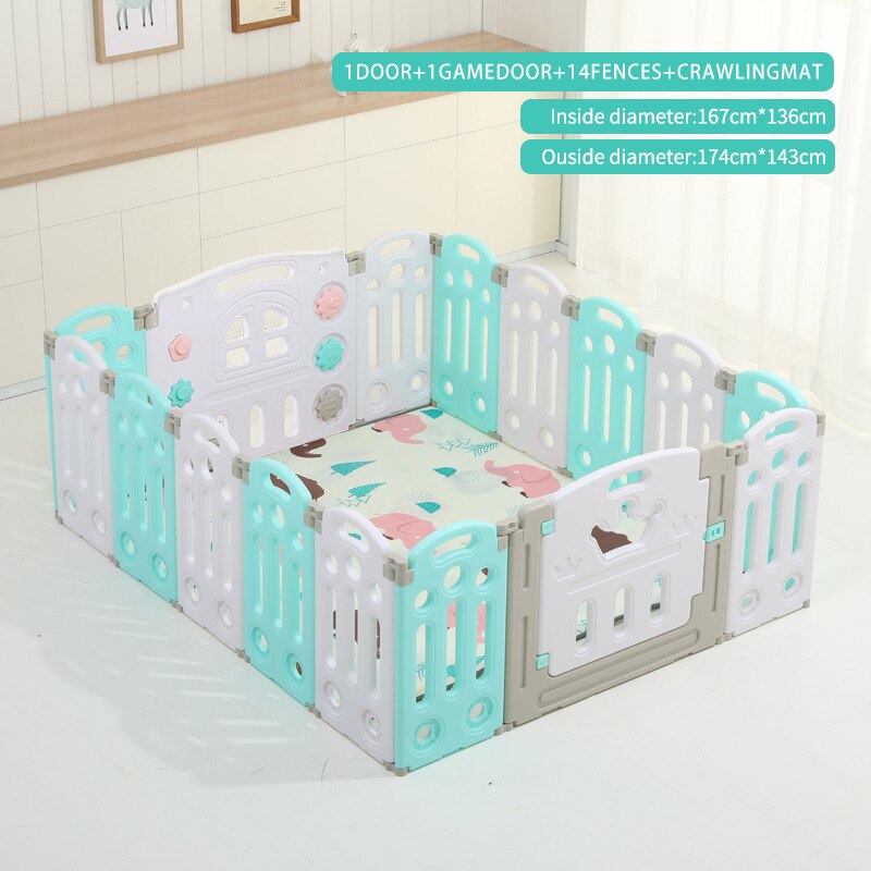 Super Luxury Baby Playpen With Free Mat Kid Playpen for Children Indoor Baby Playground Kids Ball Pit Playpen Kid Ball Pool Pit