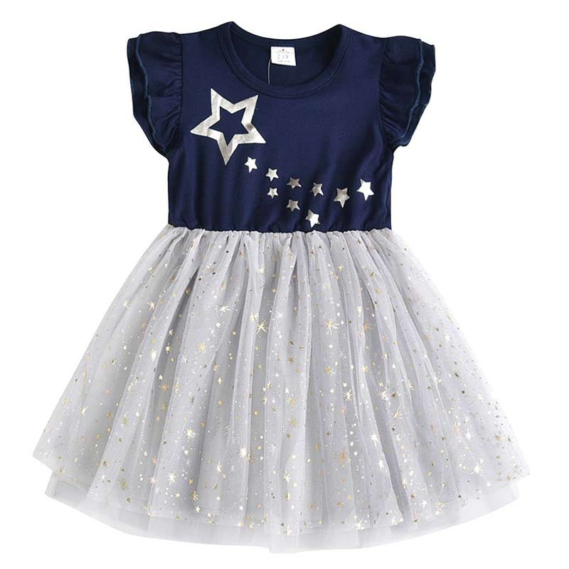 Vestido Infantil Kids Summer Princess Dress Girls Performance Costumes Children Birthday Party School Casual Unicorn Dresses