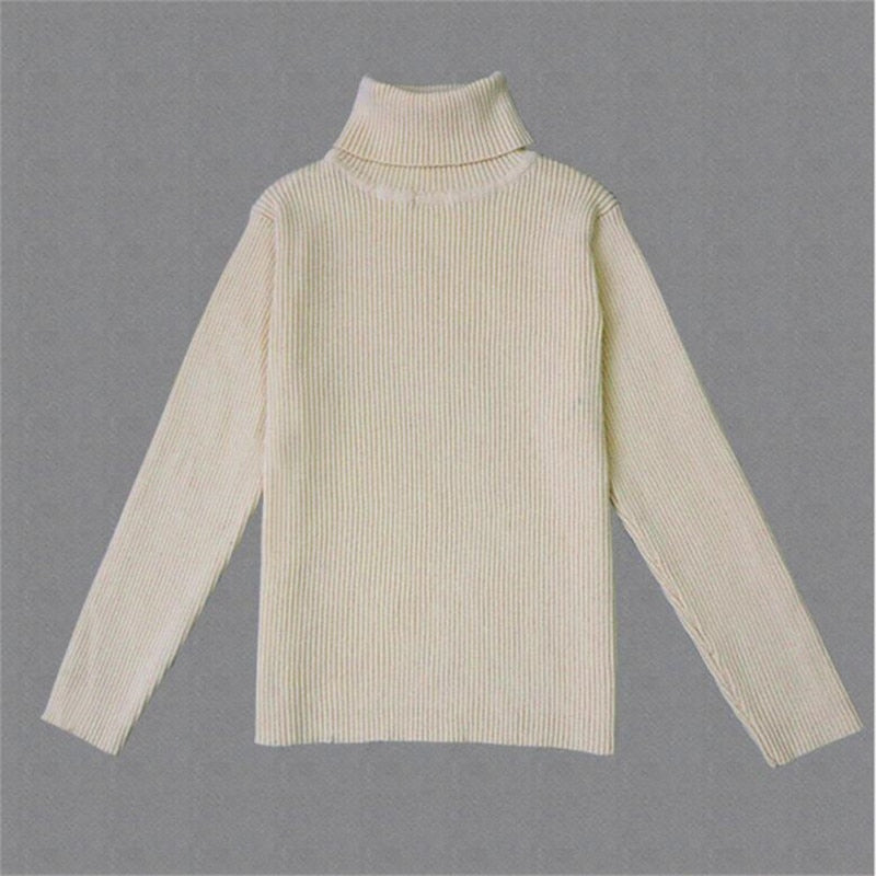 LILIGIRL Baby Girls Winter Turtleneck Sweater Clothes 2022 Autumn Boys Children Clothing Pullover Knitted Kids Sweaters