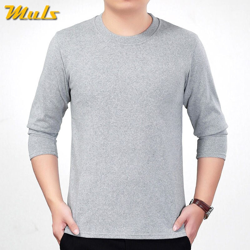 Cotton T-shirts Men Long Sleeve Mens TShirt Spring Autumn Brand Striped Male T shrits Dress Global Shopping Festival Drop-Ship