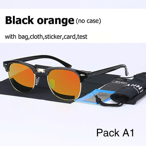 UV400 HD Polarized Men Women Sunglasses Classic Fashion Retro Brand Sun Glasses Coating Drive Shades Gafas De Sol Masculino