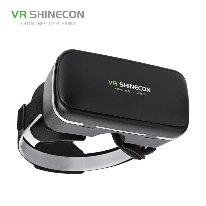 SHINECON G04 VR Glasses box headset for 4.7-6.0 inches Mobile phone package with accessories vr controller economical Universal