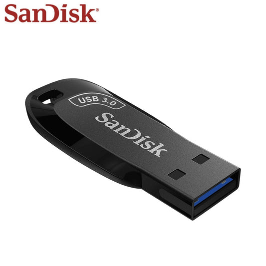 SanDisk USB 3.0 Flash Disk 128GB 64GB 32GB Mini Key Pendrive Black Flash Drive Memory Stick For Computer