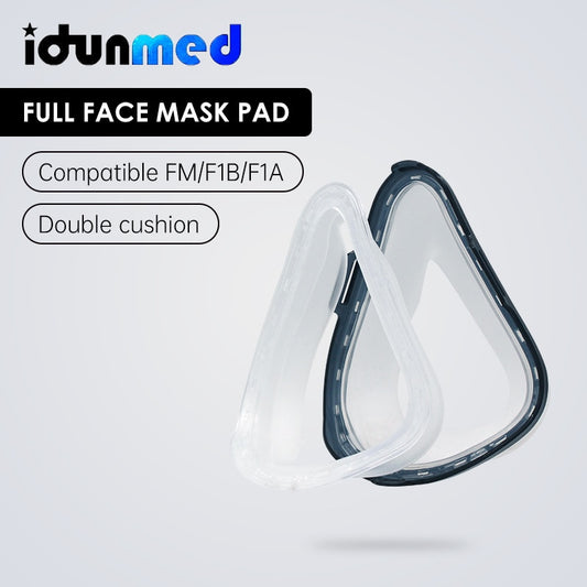 BMC CPAP Mask Pad Cushion Spare Parts Supplies For FM F1A F1B Full Face Sleep Apnea Anti Snoring