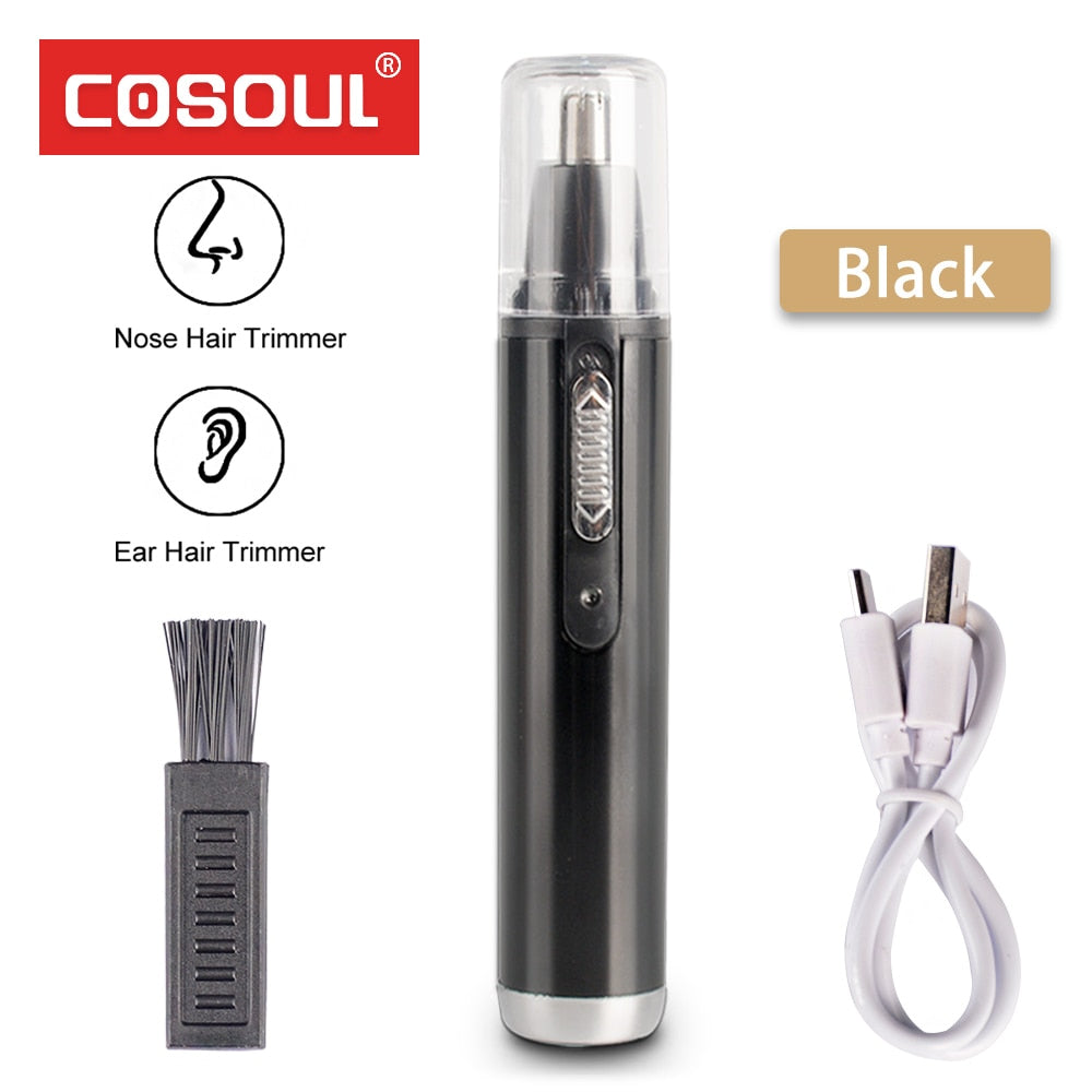 Nose Hair Trimmer Electric Rechargeable Nose Trimmer Men Shaver Razor Women Epilator Cutter Waterproof