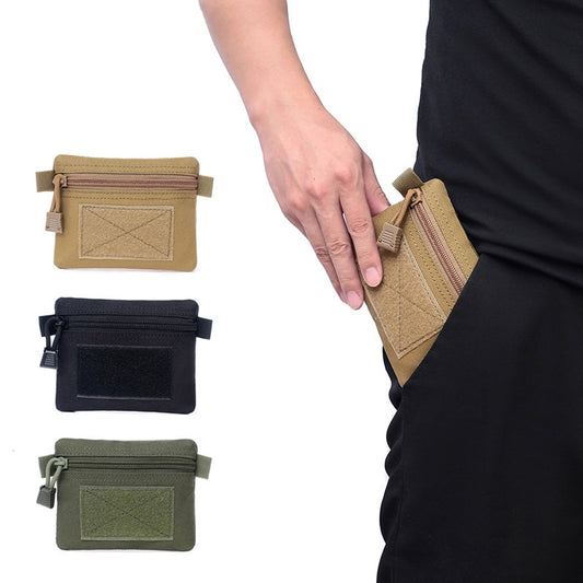 Outdoor Pouch Wallet Waterproof Portable Travel Zipper Waist Bag for Camping Hiking