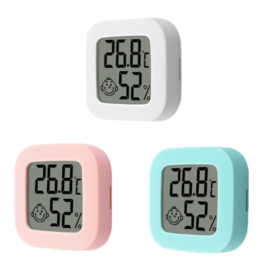 Mini Indoor Thermometer LCD Digital Temperature Room Hygrometer Gauge Sensor Humidity Meter Indoor Thermometer Temperature