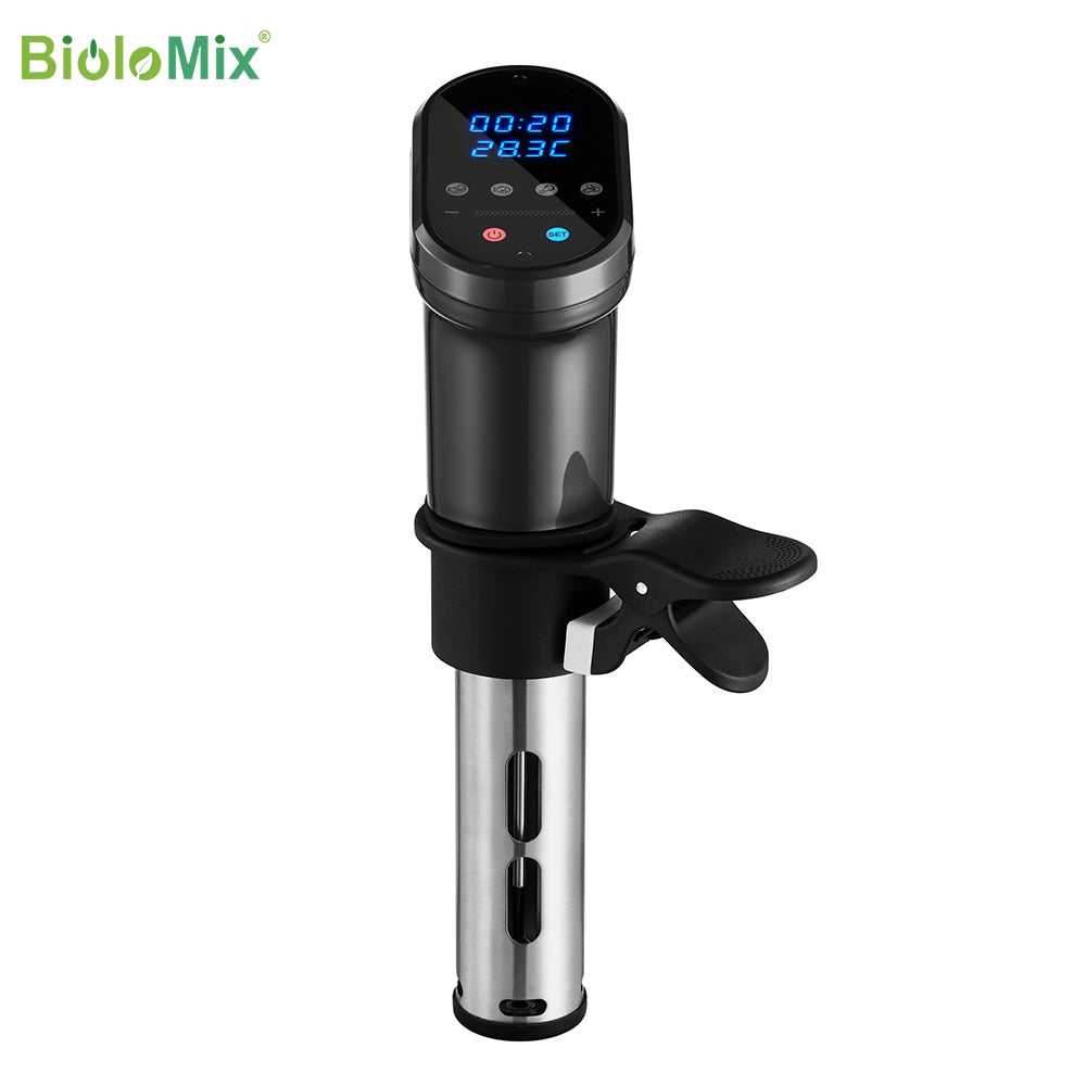 BioloMix 3rd Generation Smart Wifi Control Sous Vide Cooker 1200W Immersion Circulator Vacuum Heater Accurate Temperature