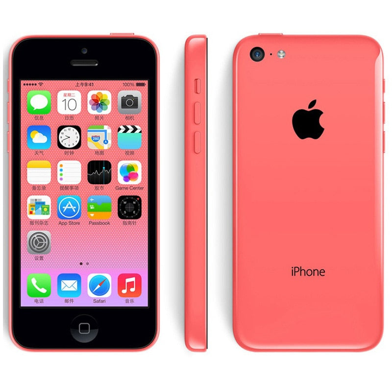 Original iPhone 5C Mobile Phone Dual Core 4" 8MP WIFI GPS 3G  iPhone 5C Unlocked Smartphone Cellphone