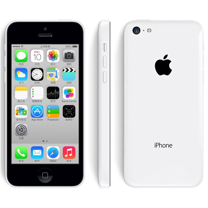 Original iPhone 5C Mobile Phone Dual Core 4" 8MP WIFI GPS 3G  iPhone 5C Unlocked Smartphone Cellphone