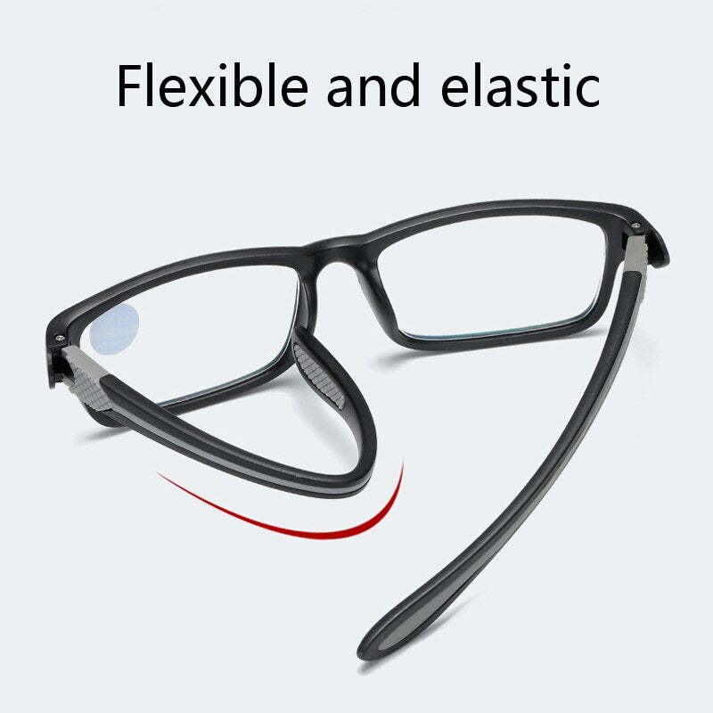 Zilead Ultralight TR90 Reading Glasses Blue Light Blocking Presbyopia Eyeglasses Men Hyperopia Optical Eyewear+1.0+1.5+2+2.5+3+4