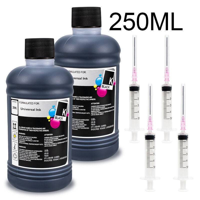 4 Color 250ml Bottle Universal Compatible Refill Dye Ink For Canon PG510 CL511 PG 540 545 445 CL 541Printer Inkjet Cartridge