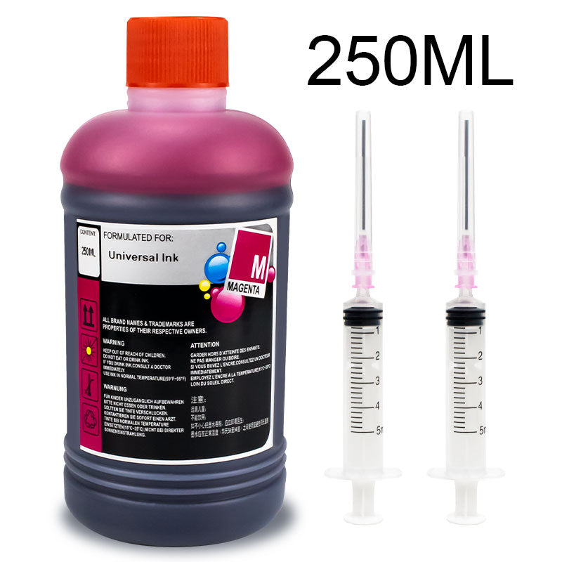 4 Color 250ml Bottle Universal Compatible Refill Dye Ink For Canon PG510 CL511 PG 540 545 445 CL 541Printer Inkjet Cartridge