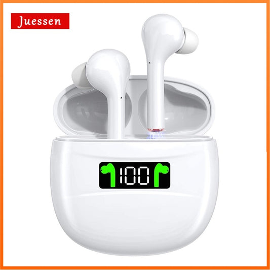 TWS Wireless Earphones Bluetooth 5.0 Headphones IPX7 Waterproof Earbuds LED Display HD Stereo Built-in Mic for Xiaomi iPhone