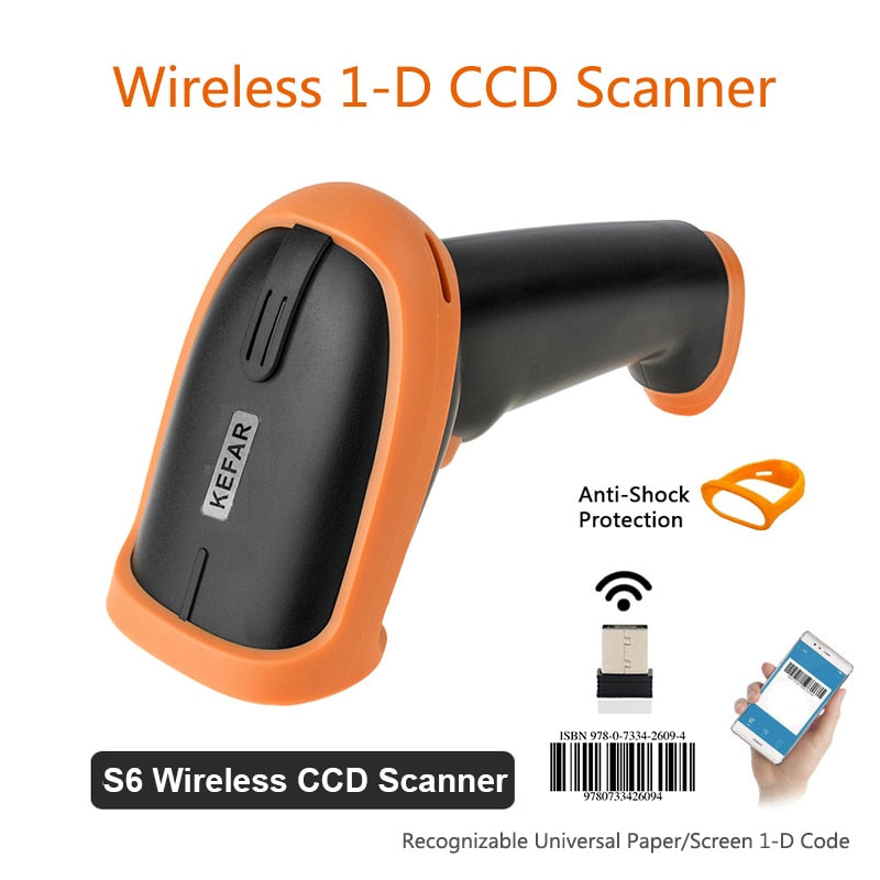 L8BL Bluetooth 2D Barcode Reader And S8 QR PDF417 2.4G Wireless Wired Handheld Barcode Scanner USB Support Mobile Phone iPad