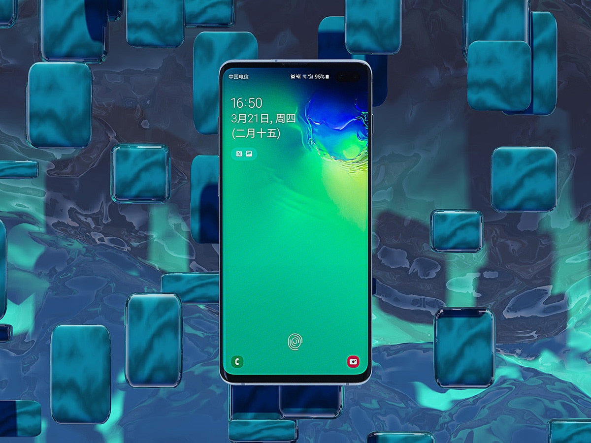 Unlock Samsung Galaxy S10 S10+ s10e G970U G973U G973F G975U G975F Snapdragon 8GB RAM 128GB ROM Octa Core LTE Original Cell Phone