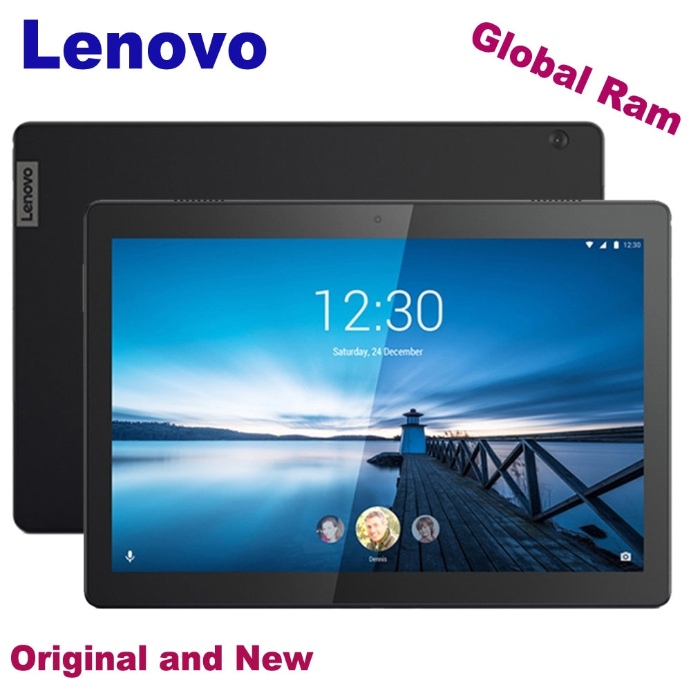 Original Lenovo Tab M10 TB-X605F WiFi TB-X605M 4G LTE 10.1 inch 2GB 16GB Android 8.0 Qualcomm Snapdragon 450 Octa-core Tablet PC