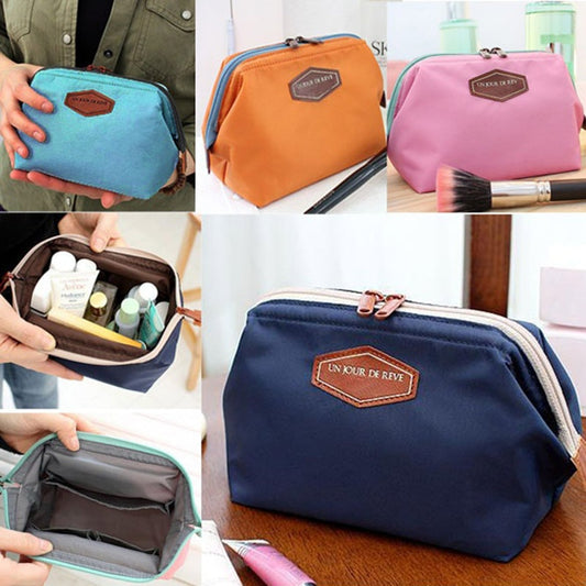 Beauty Cute Women Lady Travel Makeup Bag Cosmetic Pouch Clutch Handbag Casual Purse SEC88