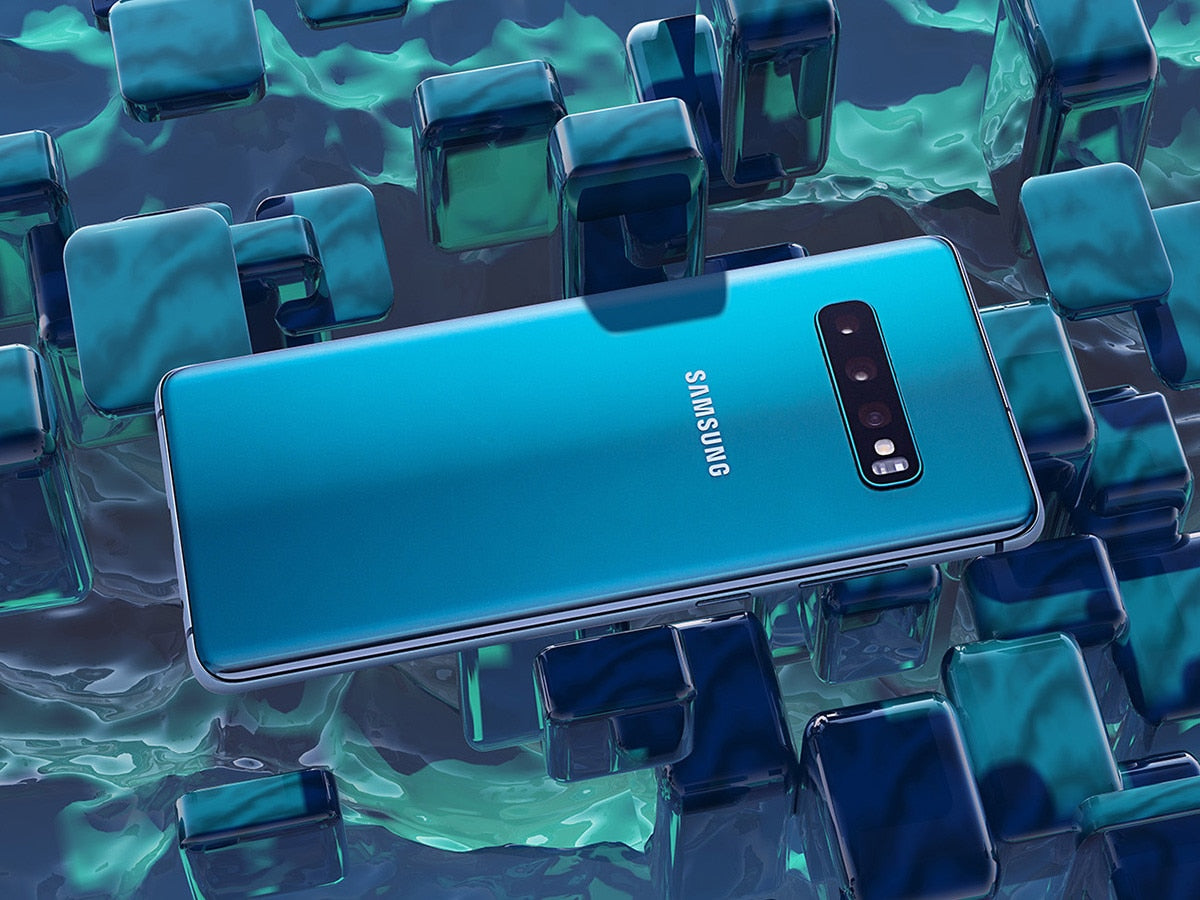 Unlock Samsung Galaxy S10 S10+ s10e G970U G973U G973F G975U G975F Snapdragon 8GB RAM 128GB ROM Octa Core LTE Original Cell Phone