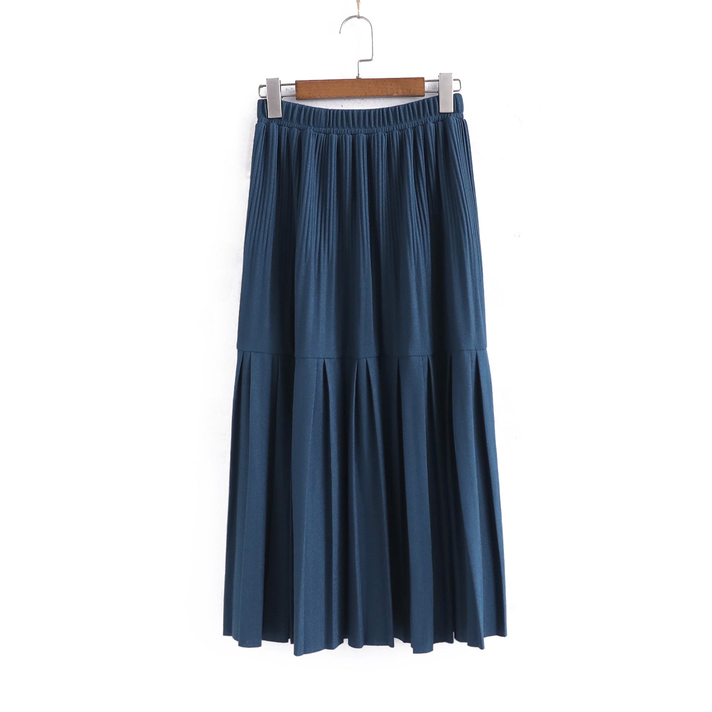 Li Zhiqi Pleated Hair Skirt Female Spring and Autumn New Middle School Han Korean High Wall Skisk Fashion A Skirt 11113