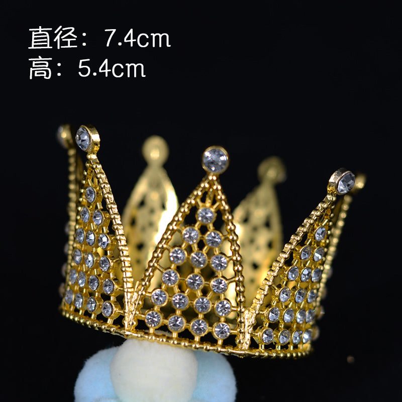 Bride Crown Baby Wing Crown Head Decoration Birthday Cake Crown Decorative Princess Lace Crown Shrou Wholesale